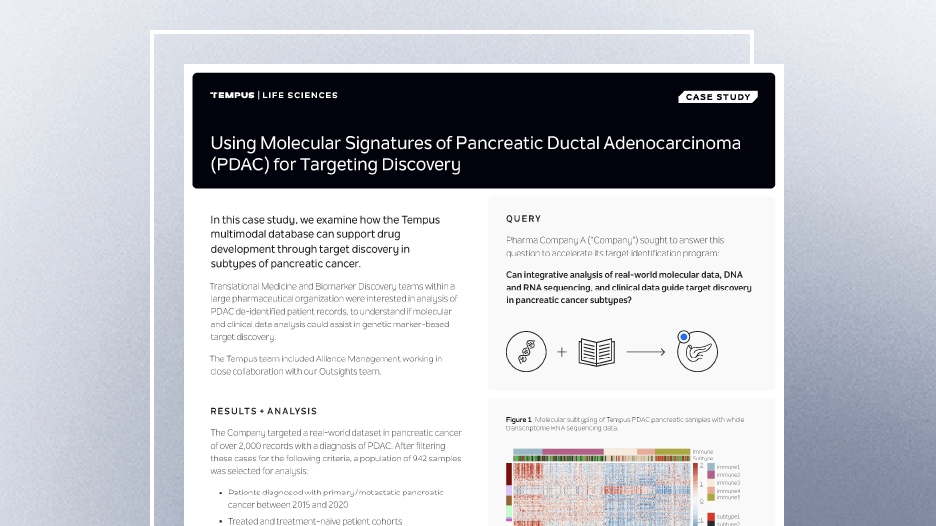 Powering discovery: Tempus Multimodal Database