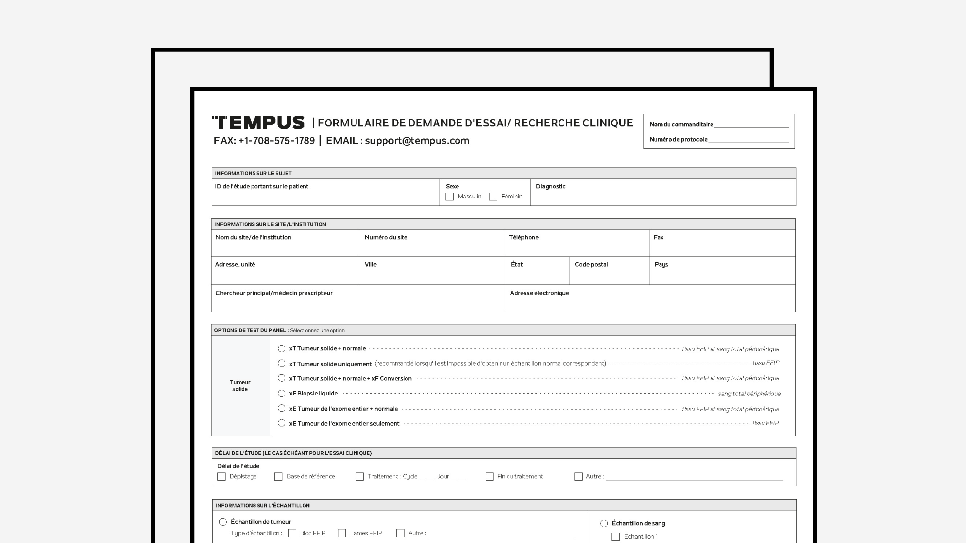 Requisition Form (EU-French)