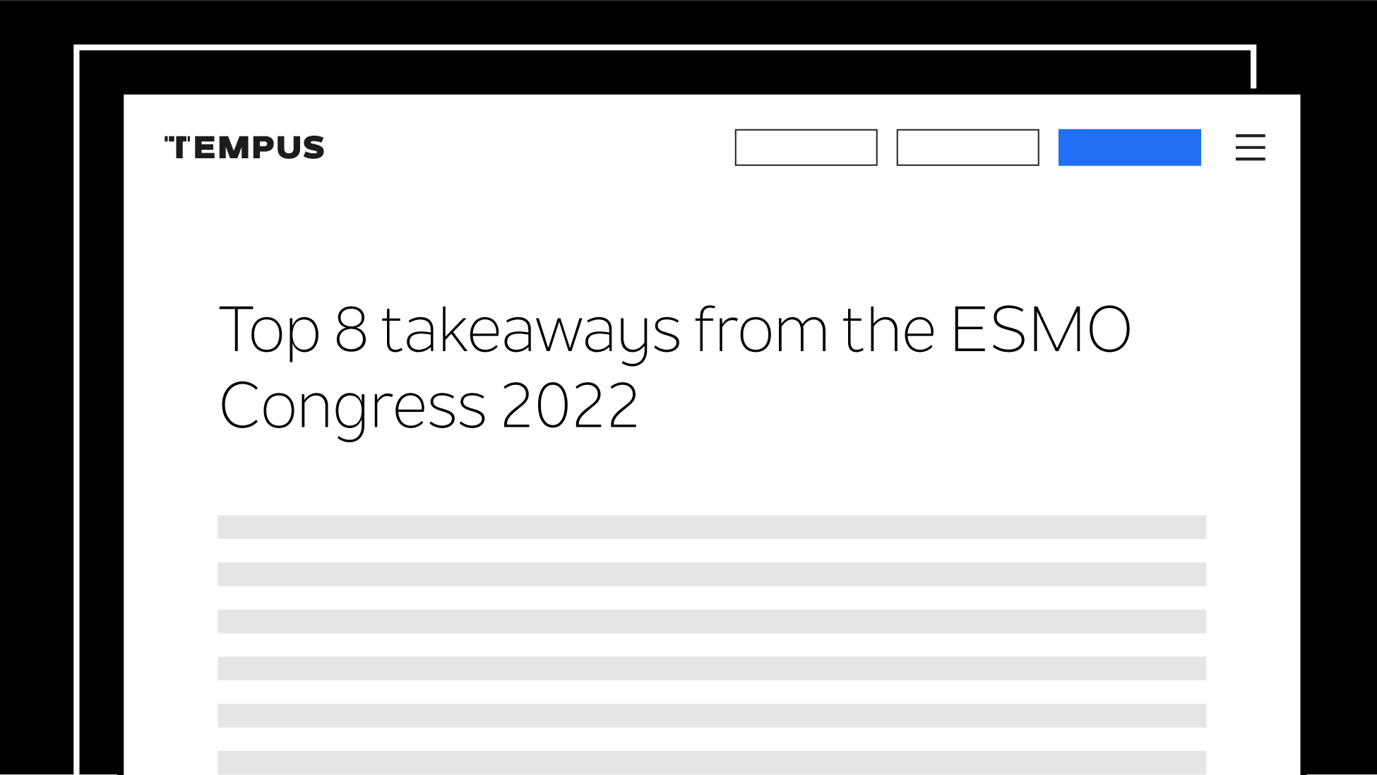 Top 8 takeaways from the ESMO Congress 2022