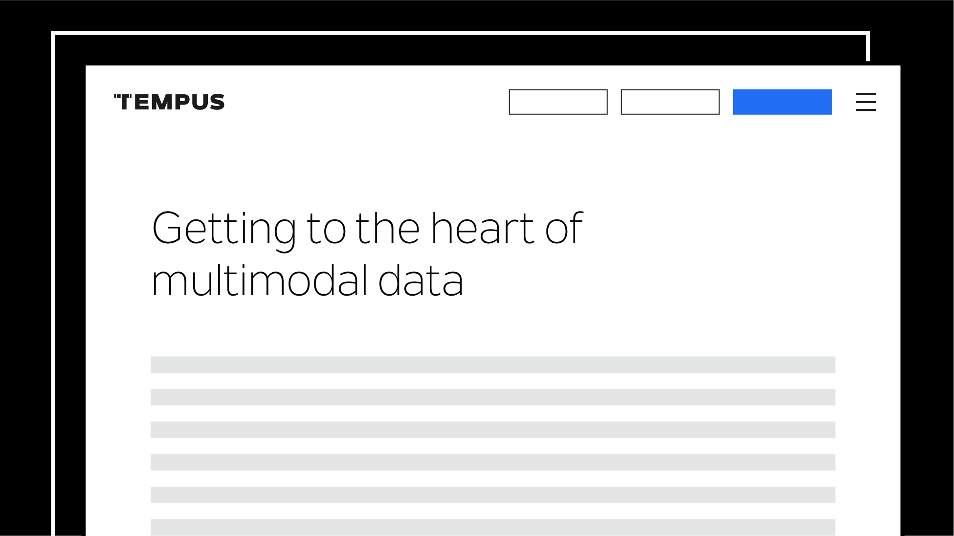 Getting to the heart of multimodal data