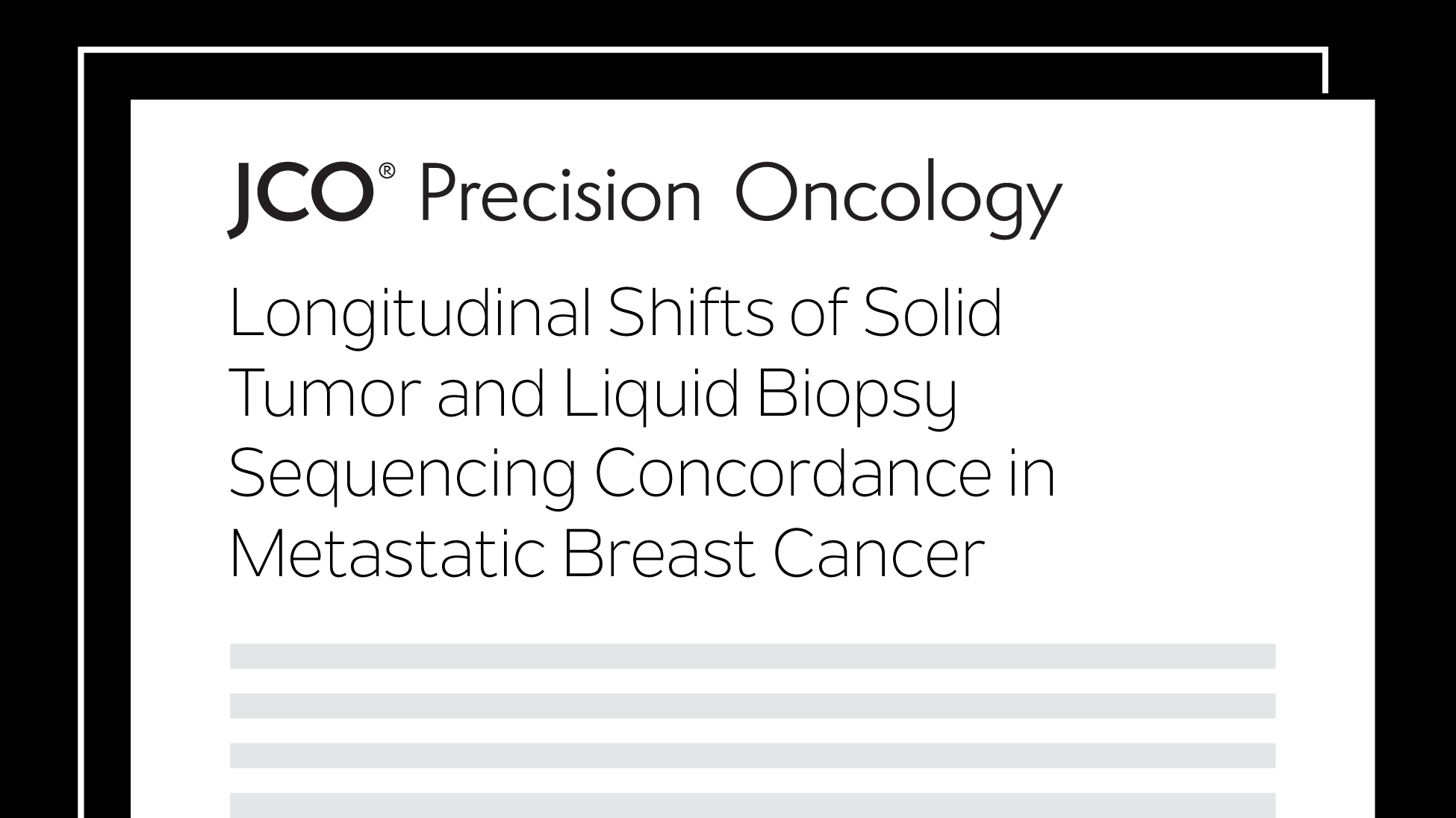 Dual testing in metastatic breast cancer