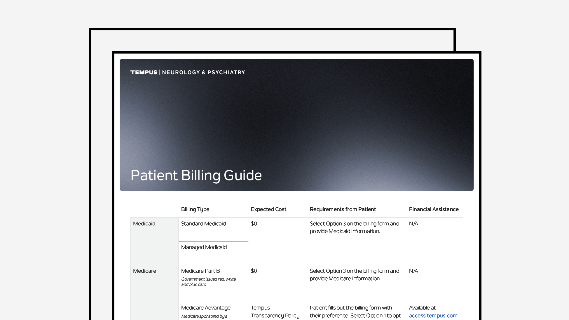 nP Patient Billing Guide