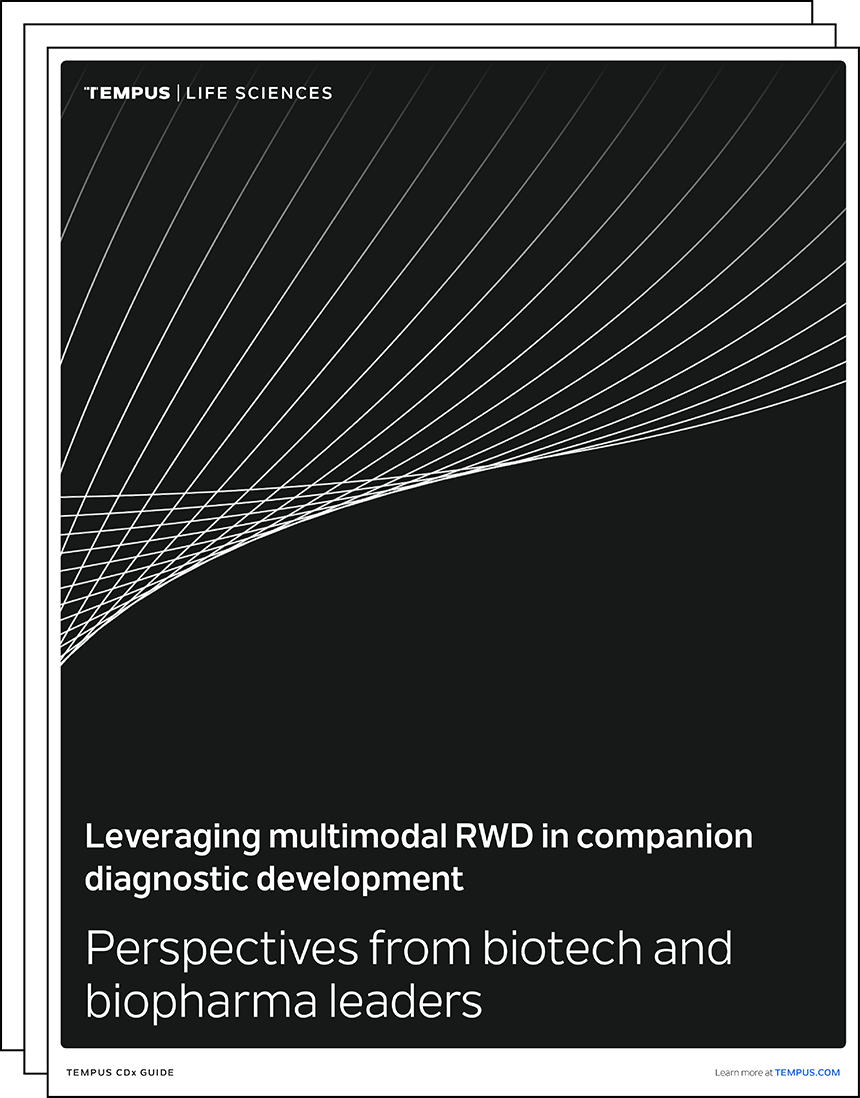 Leveraging multimodal RWD in companion diagnostic development