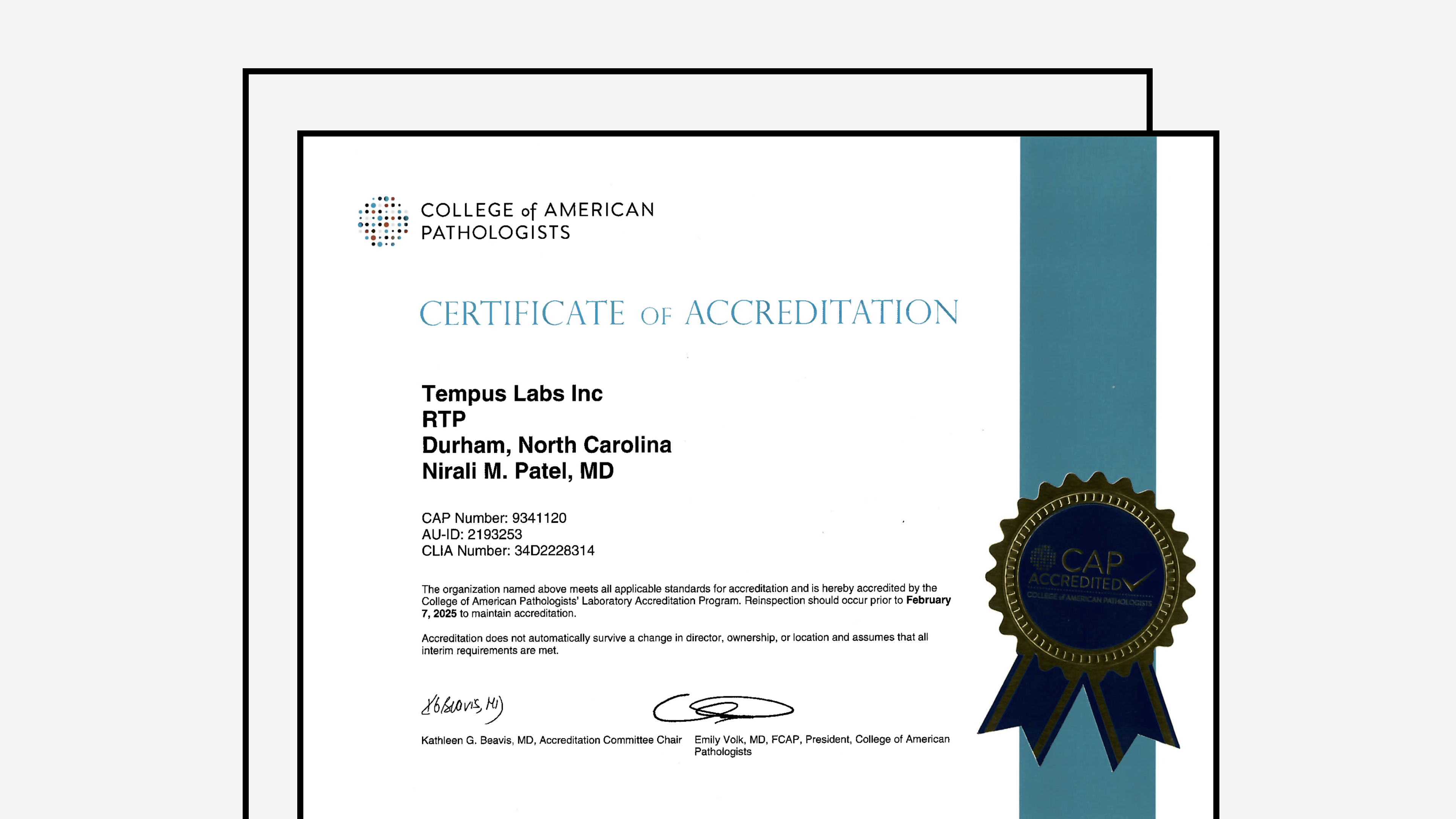 CAP License (2023-2025)