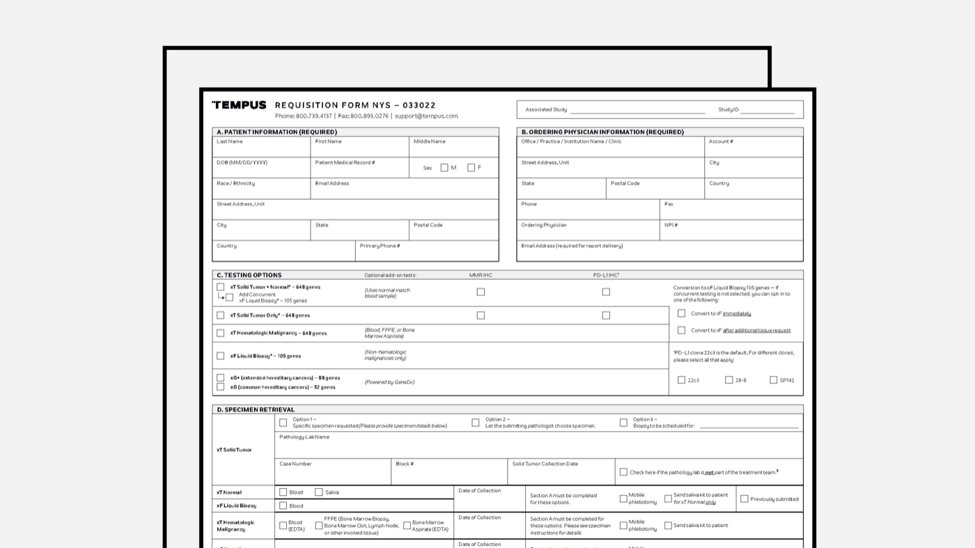 Requisition Form (NYS)