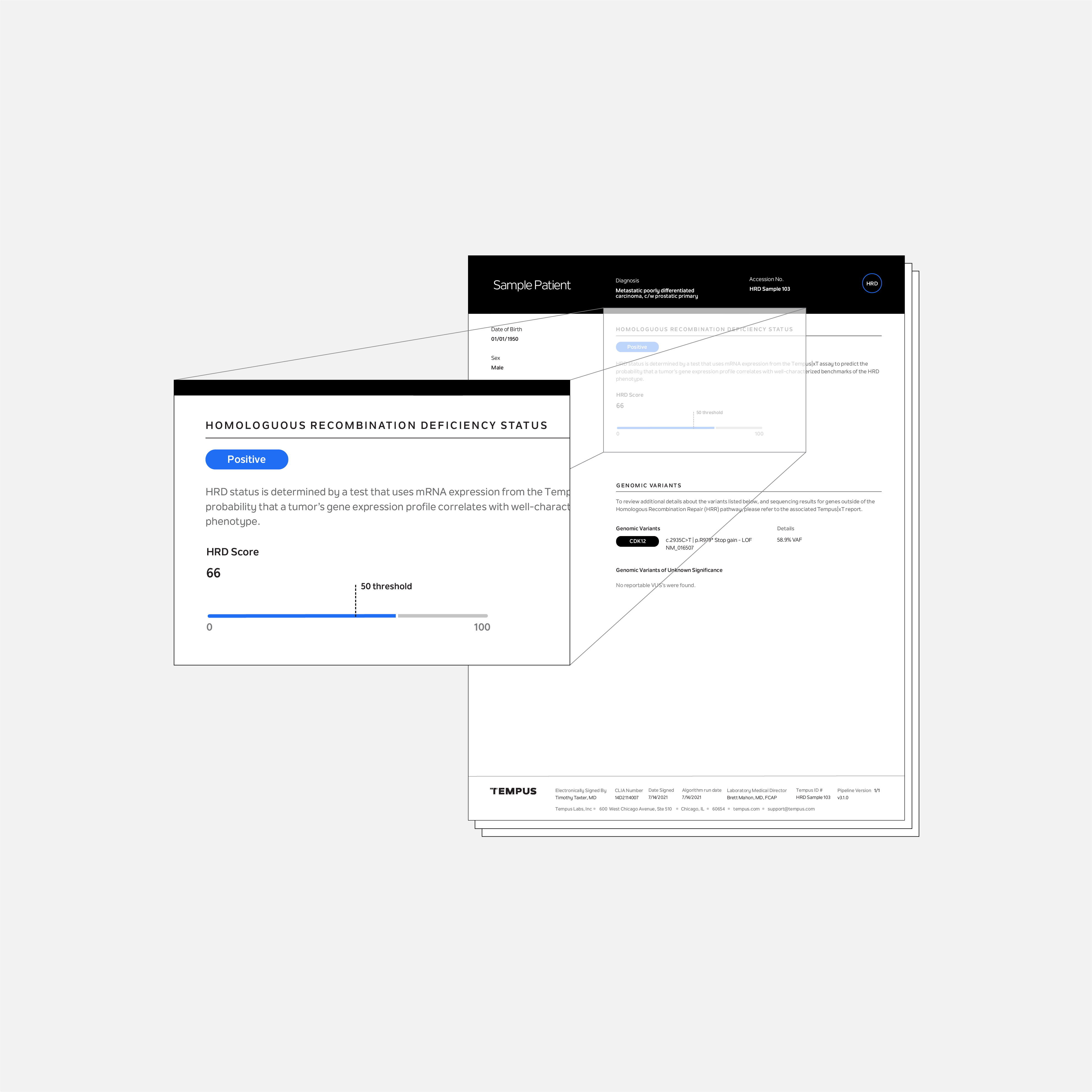 HRD-One: CLINICAL VALIDATION AND PERFORMANCE ASSESSMENT