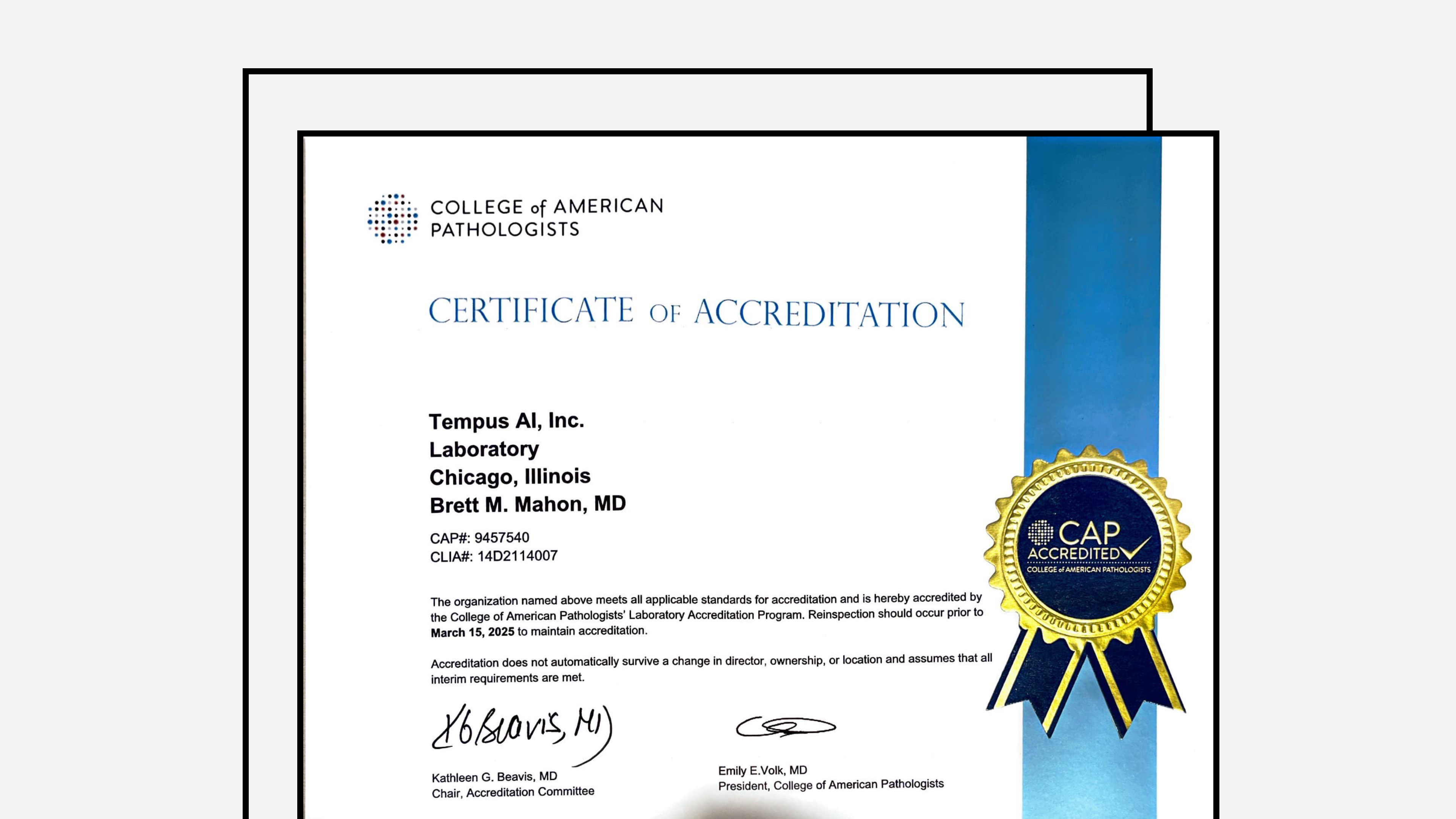 CAP License (2023-2025)
