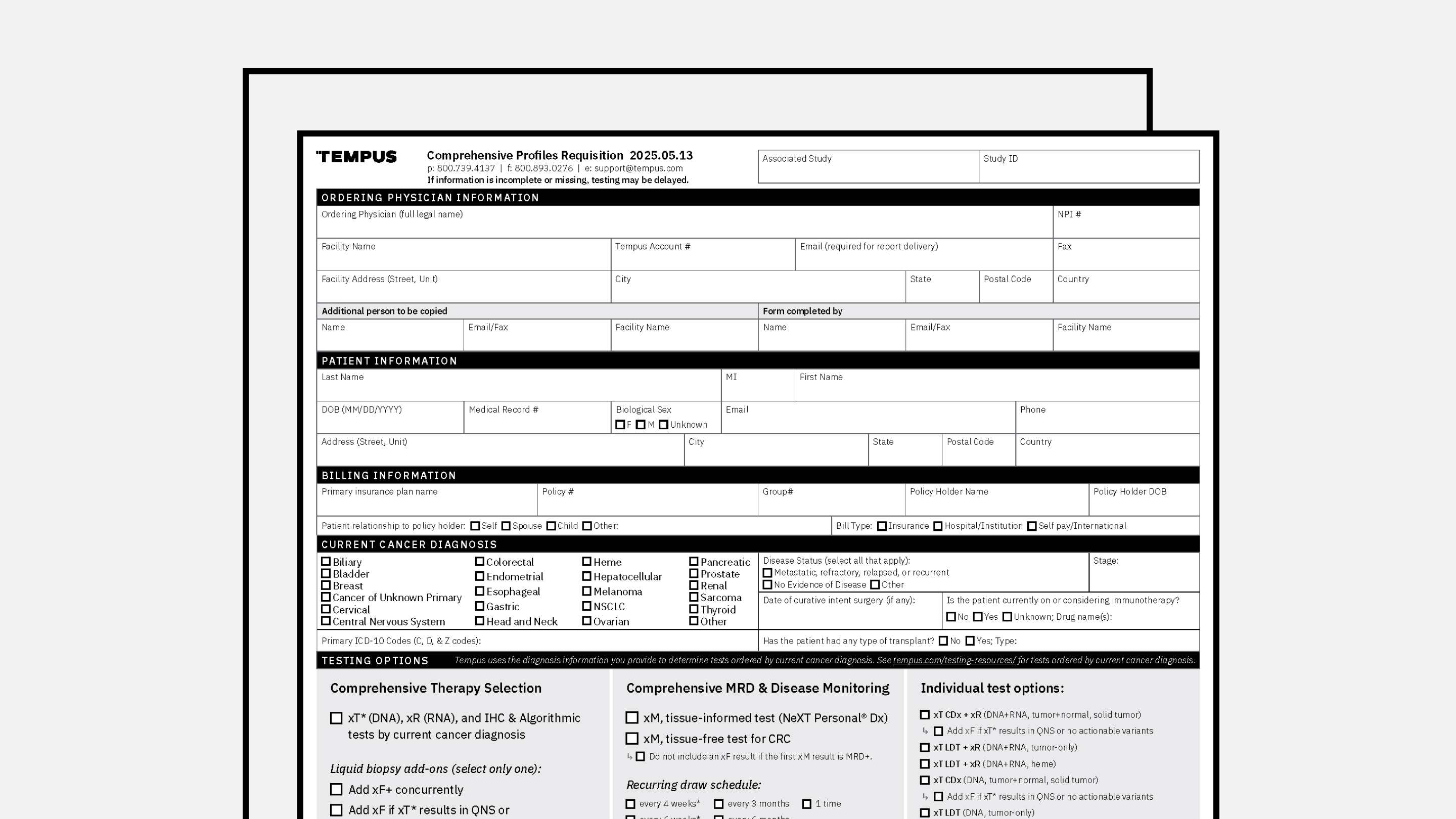 Requisition Form (Standard)