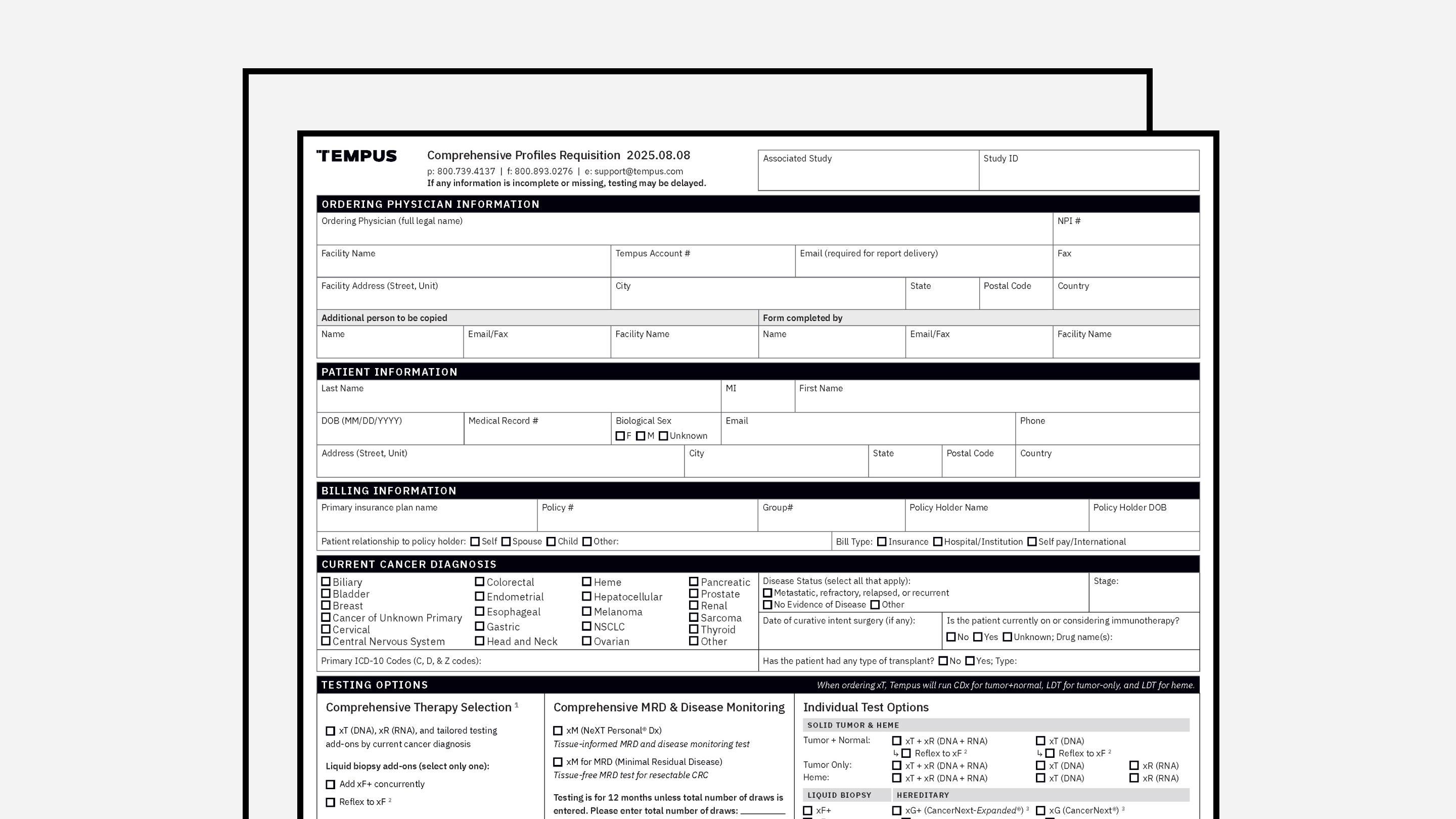 Requisition Form (Standard)