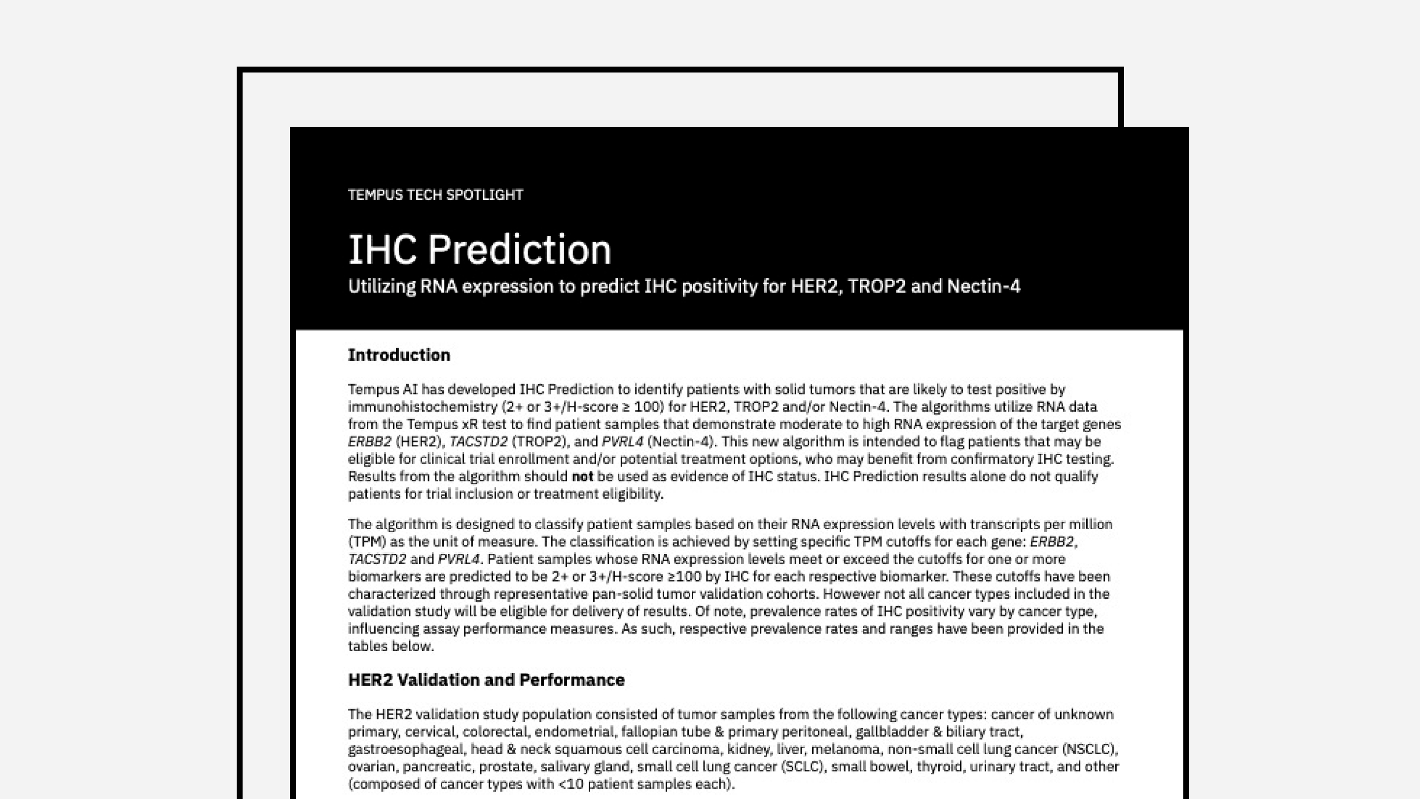IHC Prediction Spotlight