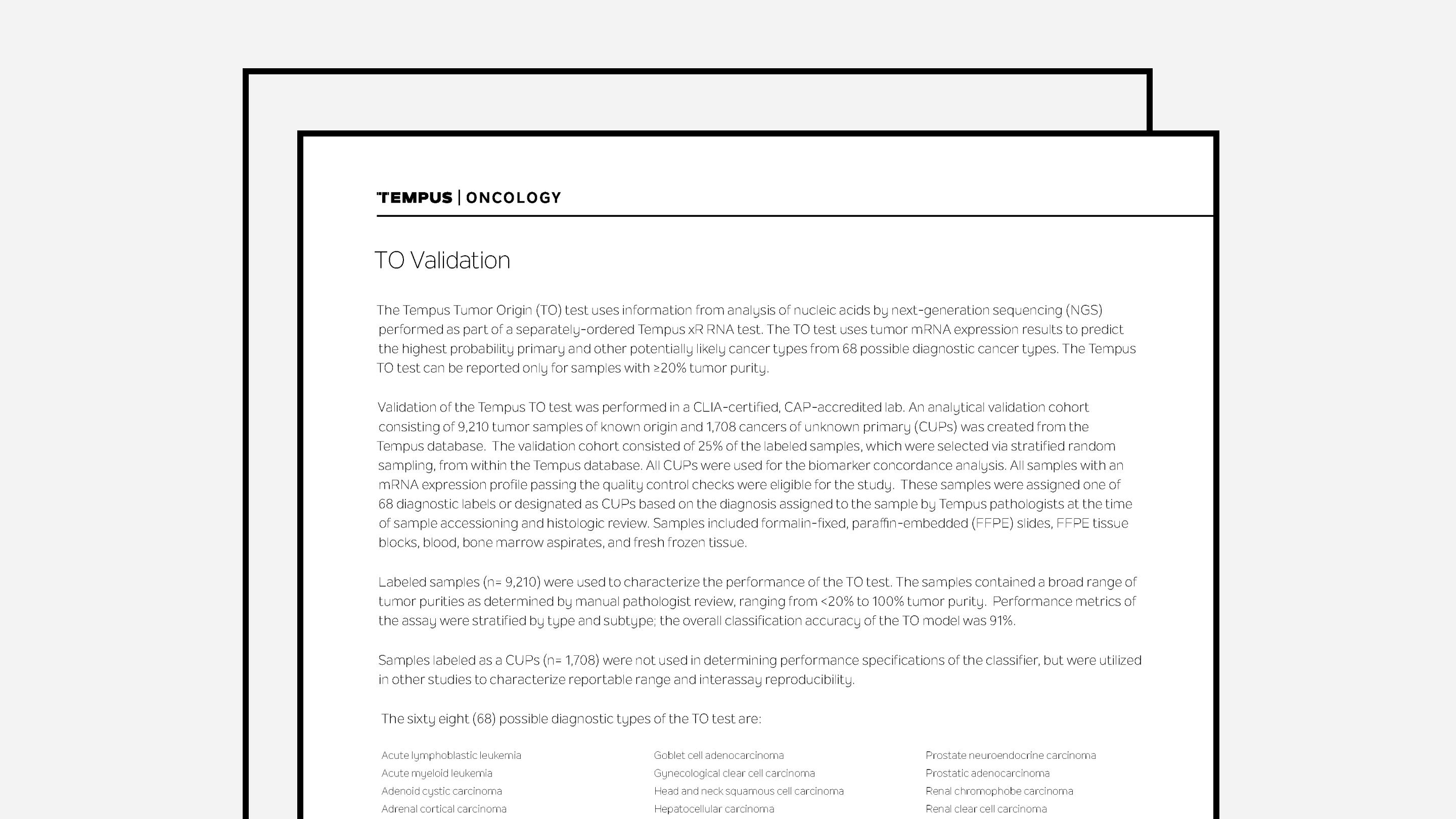 Tempus TO Validation