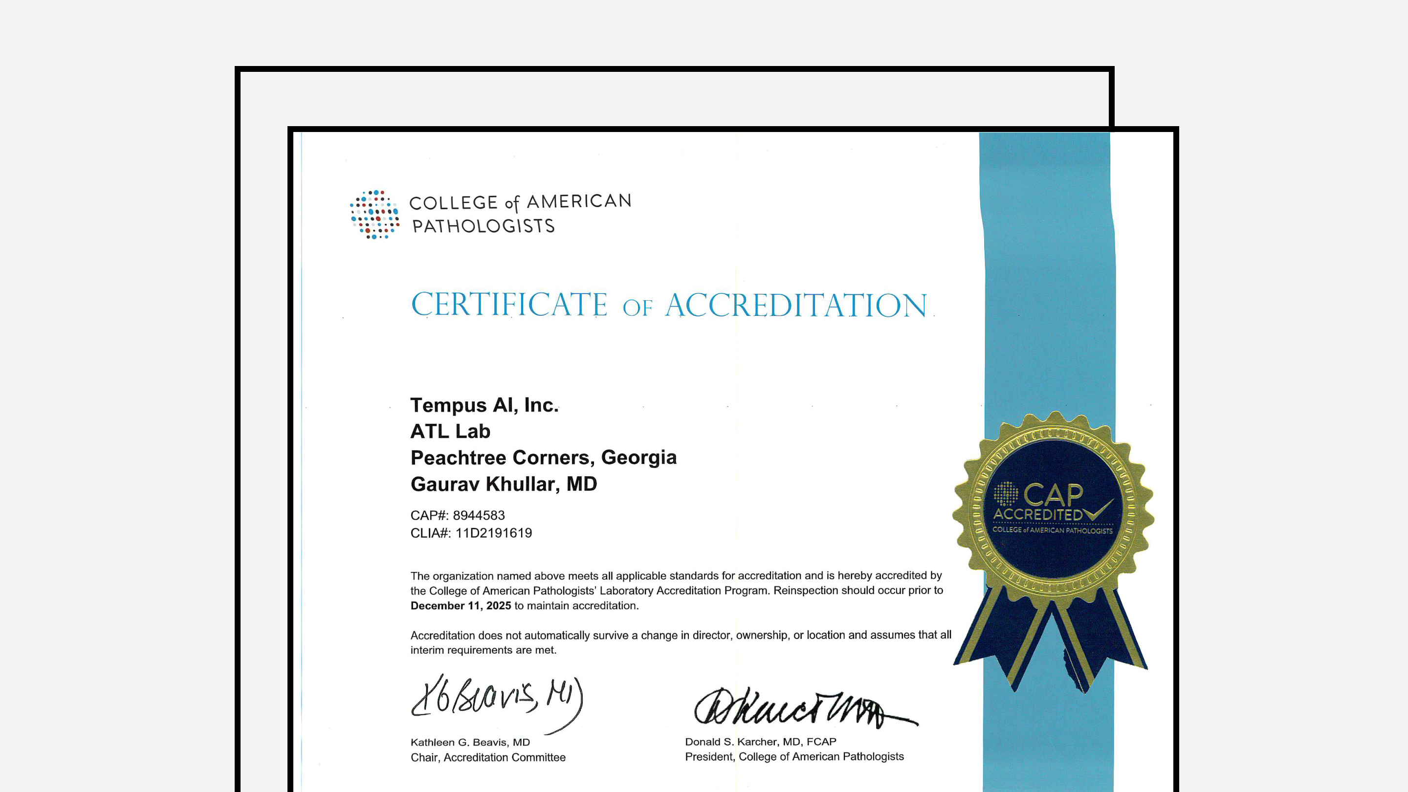 CAP License (2023-2025)