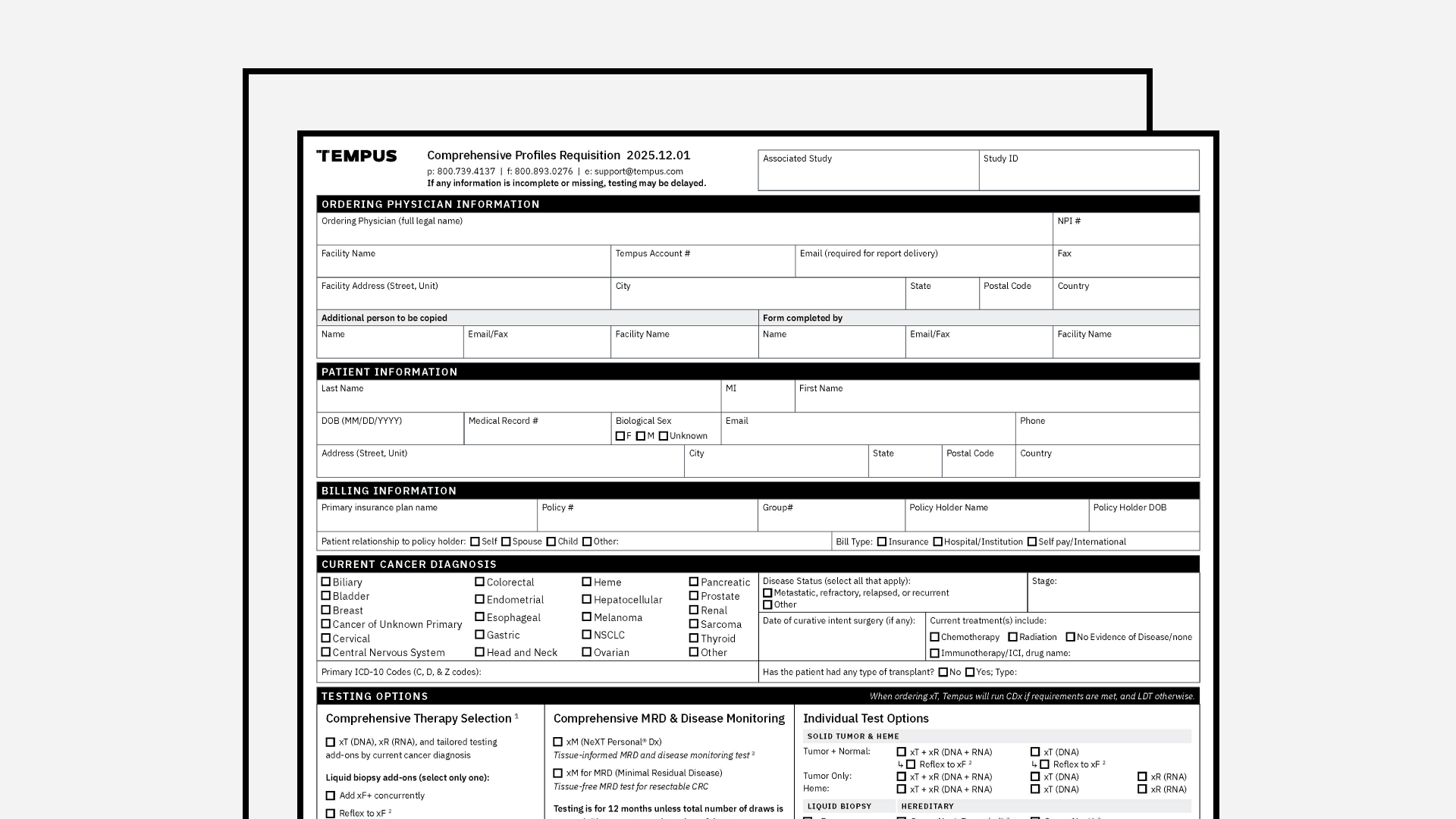 Requisition Form (Standard)